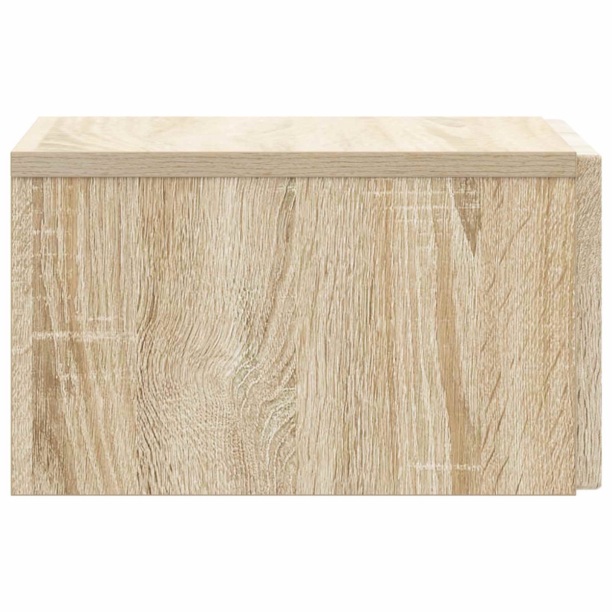 vidaXL Τοίχου Κρεμαστό Κομοδίνο Sonoma Δρυς 33 x 34,5 x 20 εκ