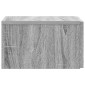vidaXL Τοίχου Κρεμαστό Κομοδίνο Γκρι Sonoma 33 x 34,5 x 20 εκ