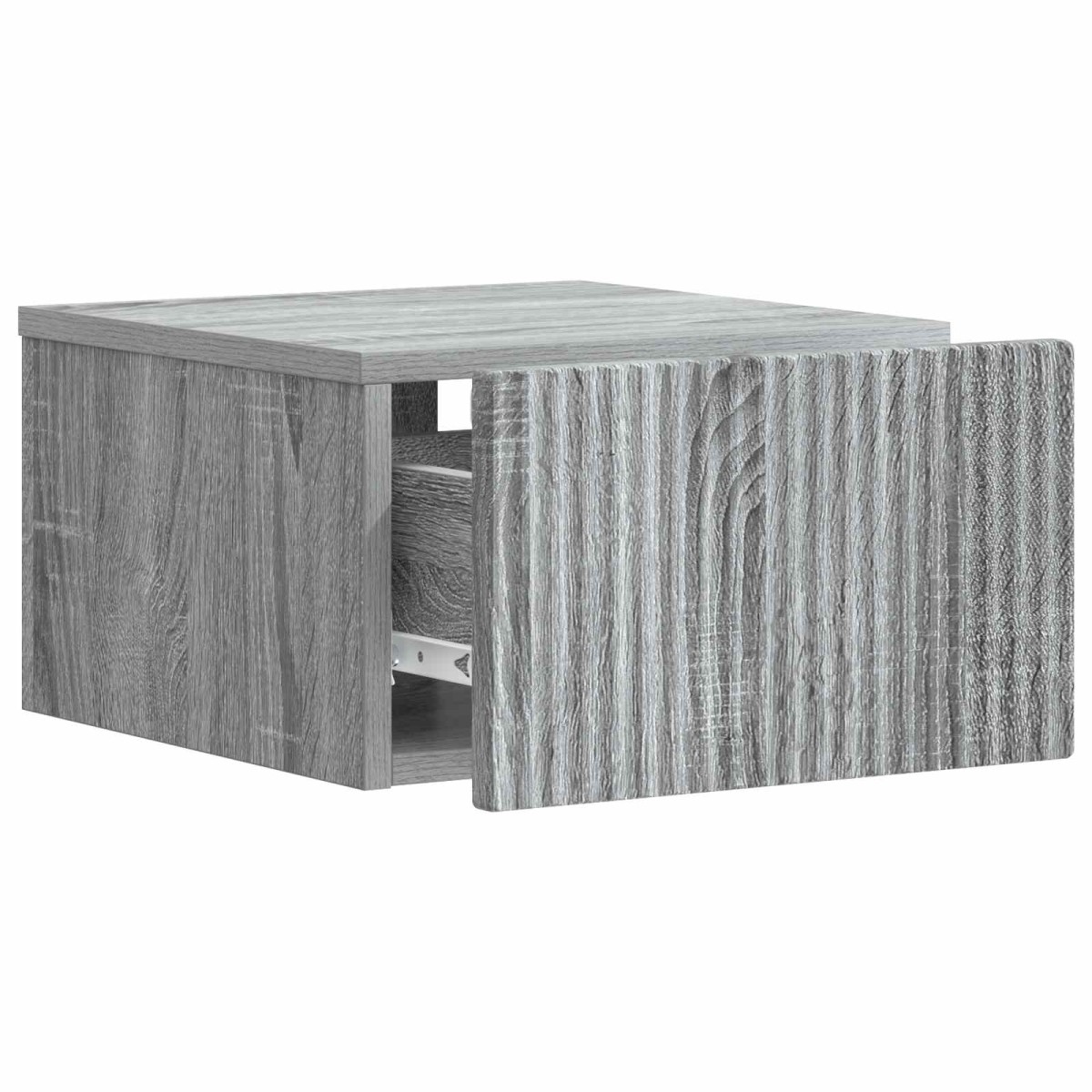 vidaXL Τοίχου Κρεμαστό Κομοδίνο 2 τεμ. Γκρι Sonoma 33 x 34,5 x 20 εκ