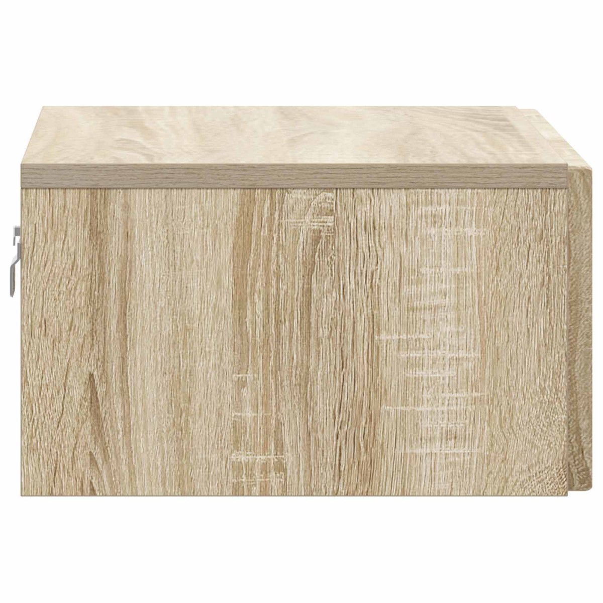 vidaXL Τοίχου Κρεμαστό Κομοδίνο Sonoma Δρυς 49 x 34,5 x 20 εκ.