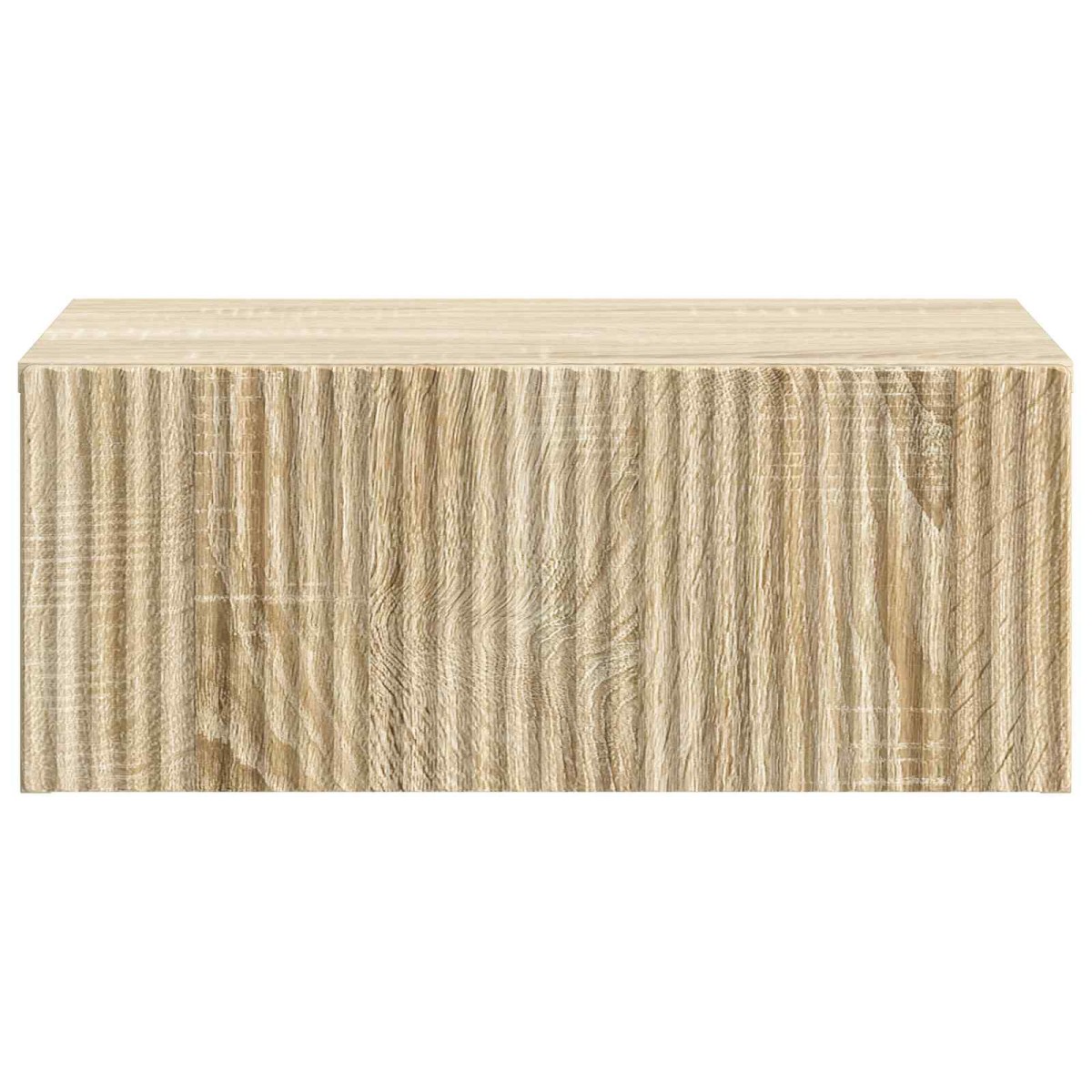 vidaXL Τοίχου Κρεμαστό Κομοδίνο 2 τεμ. Sonoma Δρυς 49 x 34,5 x 20 εκ.