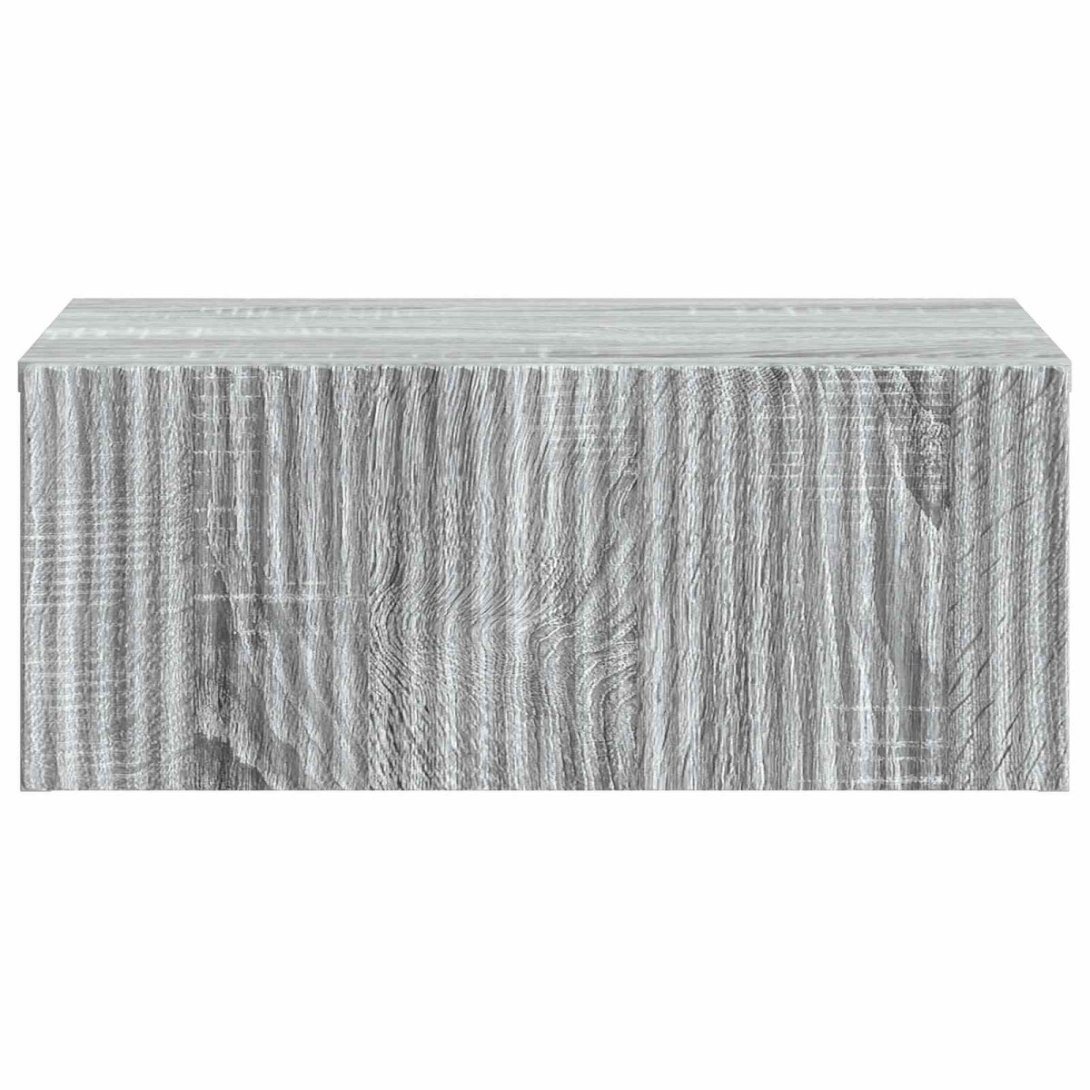 vidaXL Τοίχου Κρεμαστό Κομοδίνο 2 τεμ. Γκρι Sonoma 49 x 34,5 x 20 εκ.