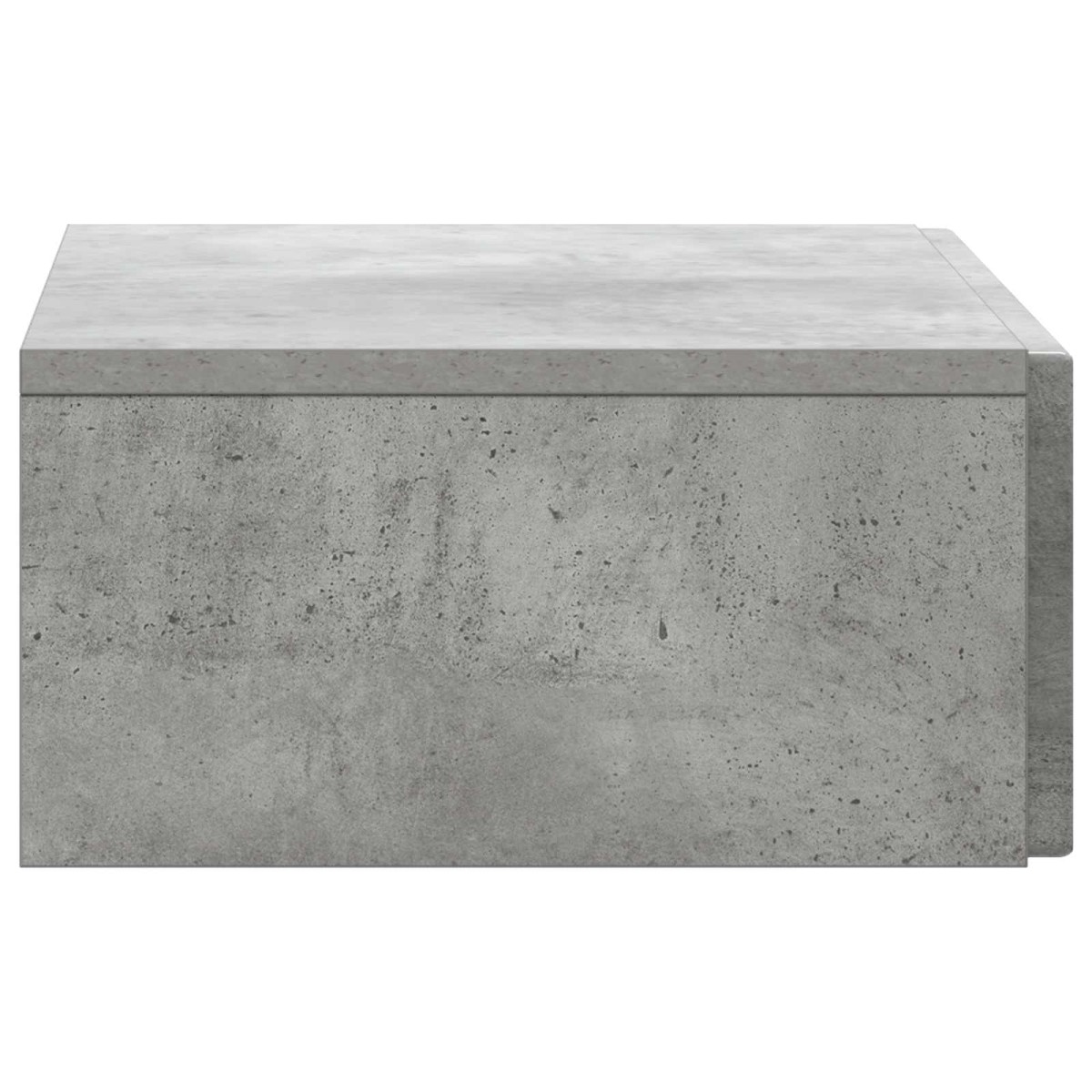 vidaXL Τραπεζάκι Τοίχου Γκρι Σκυροδέματος 59 x 34,5 x 17 εκ.