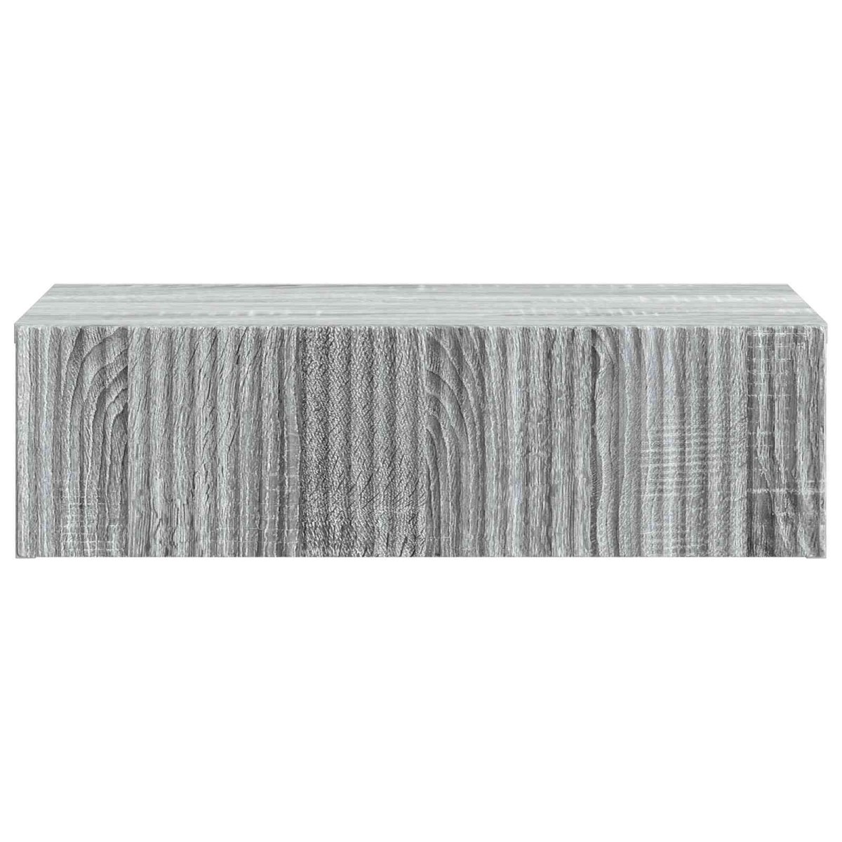 vidaXL Τραπεζάκι Τοίχου Γκρι Sonoma 59 x 34,5 x 17 εκ.