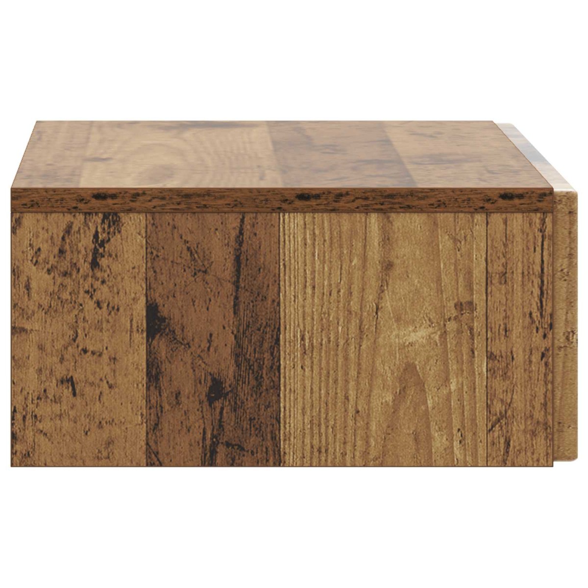 vidaXL Τραπεζάκι Τοίχου Παλαιωμένο ξύλο 59 x 34,5 x 17 εκ.