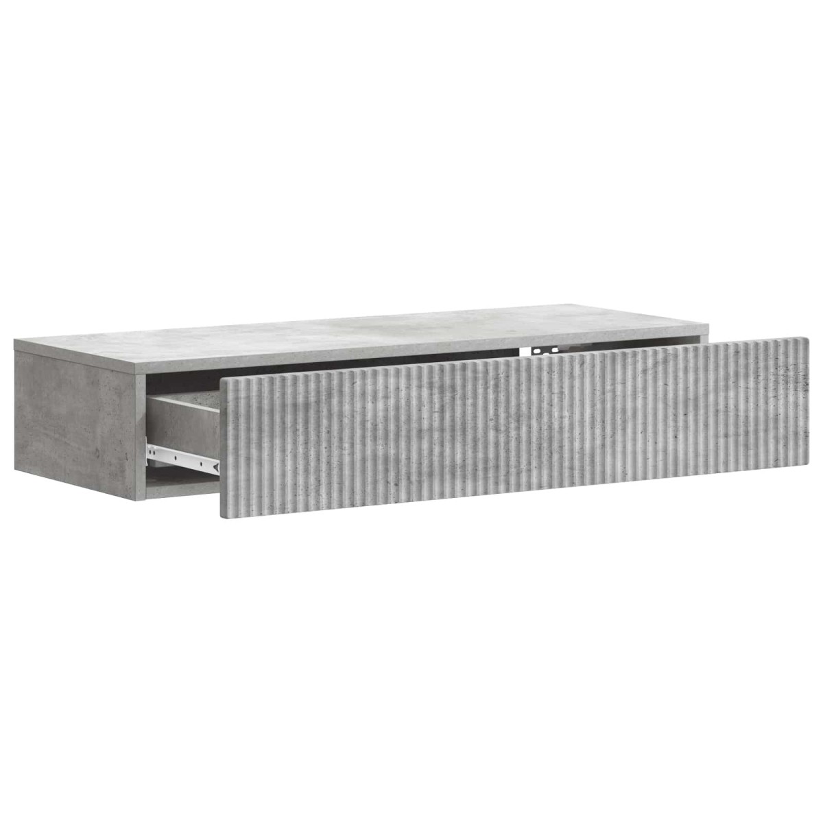 vidaXL Τραπεζάκι Τοίχου Γκρι Σκυροδέματος 87,5 x 34,5 x 17 εκ.