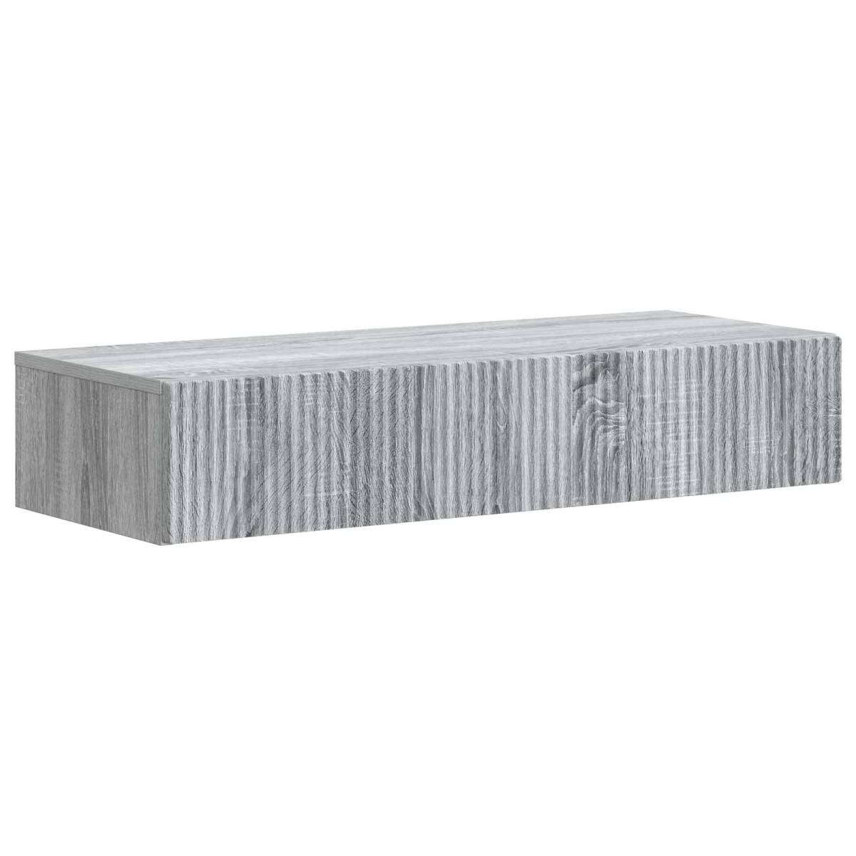 vidaXL Τραπεζάκι Τοίχου Γκρι Sonoma 87,5 x 34,5 x 17 εκ.
