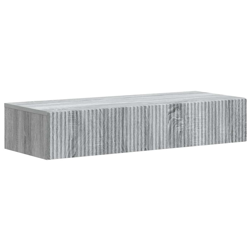 vidaXL Τραπεζάκι Τοίχου Γκρι Sonoma 87,5 x 34,5 x 17 εκ.
