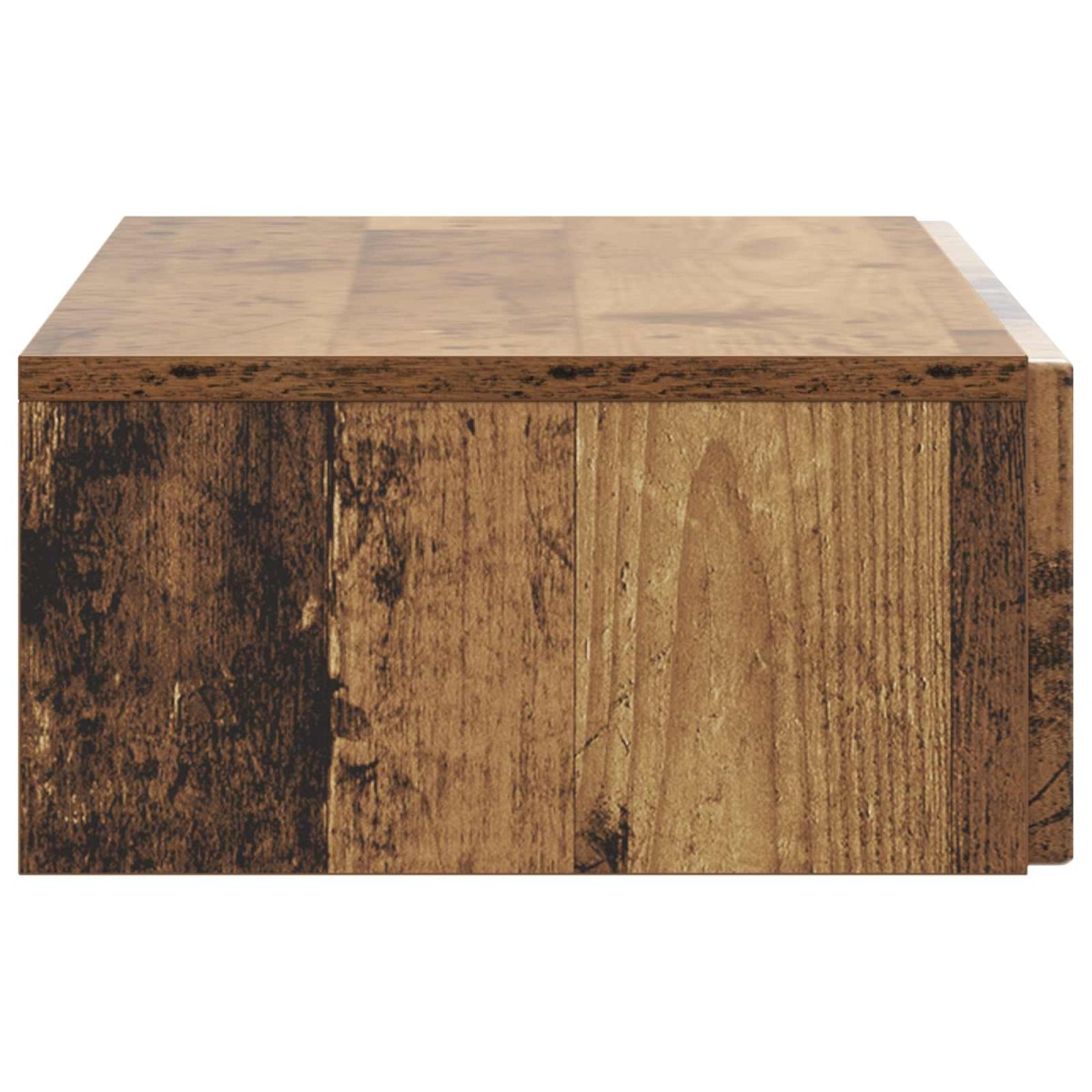 vidaXL Τραπεζάκι Τοίχου Παλαιωμένο ξύλο 87,5 x 34,5 x 17 εκ.