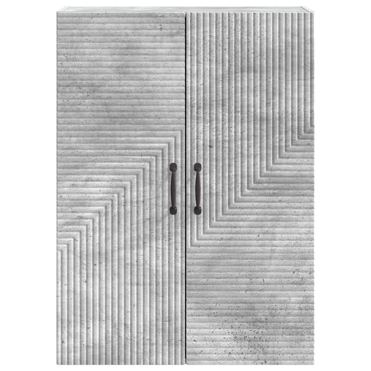 vidaXL Τοίχου Ντουλάπα Γκρι Σκυροδέματος 66 x 34,5 x 90 εκ