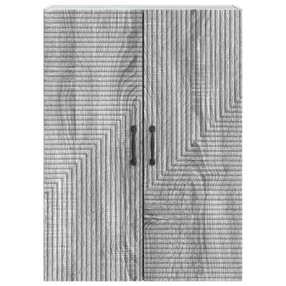 vidaXL Τοίχου Ντουλάπα Γκρι Sonoma 66 x 34,5 x 90 εκ