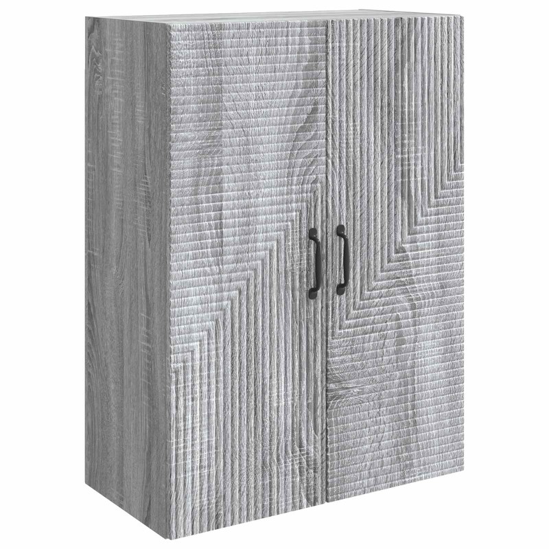 vidaXL Τοίχου Ντουλάπα Γκρι Sonoma 66 x 34,5 x 90 εκ