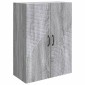 vidaXL Τοίχου Ντουλάπα Γκρι Sonoma 66 x 34,5 x 90 εκ