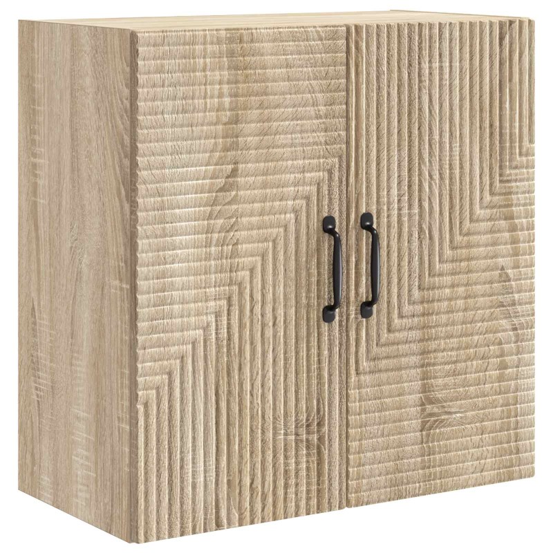 vidaXL Τοίχου Ντουλάπα Sonoma Δρυς 59 x 31 x 60 εκ Επεξεργασμένο Ξύλο