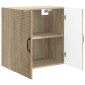 vidaXL Τοίχου Ντουλάπα Sonoma Δρυς 59 x 31 x 60 εκ Επεξεργασμένο Ξύλο