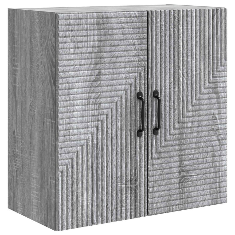 vidaXL Τοίχου Ντουλάπα Γκρι Sonoma 59 x 31 x 60 εκ Επεξεργασμένο Ξύλο