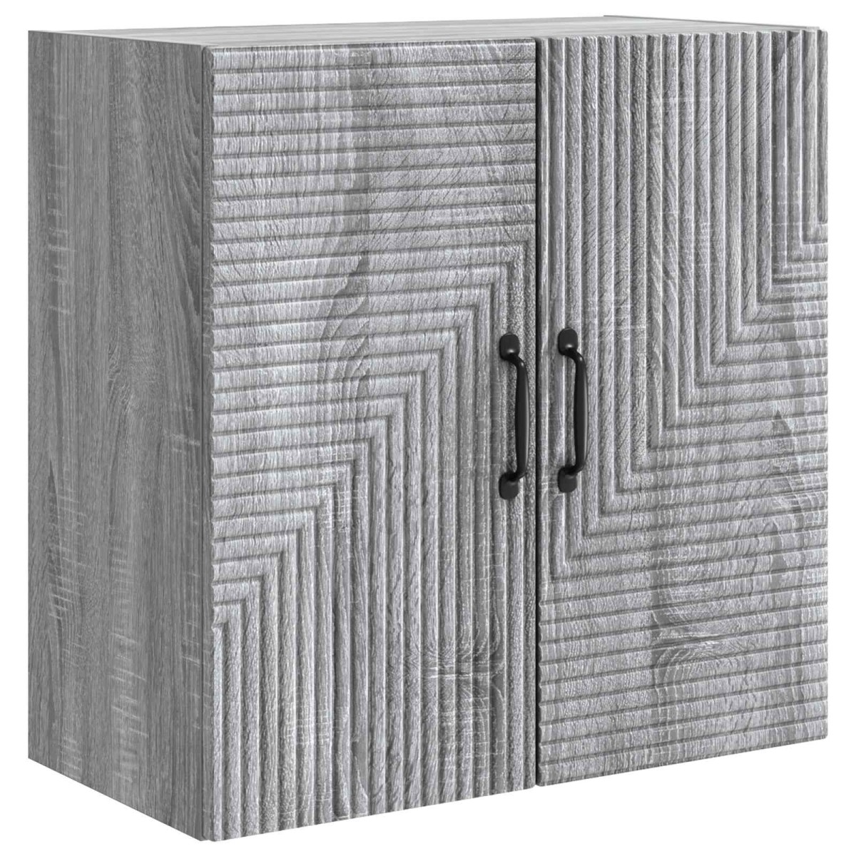 vidaXL Τοίχου Ντουλάπα Γκρι Sonoma 59 x 31 x 60 εκ Επεξεργασμένο Ξύλο