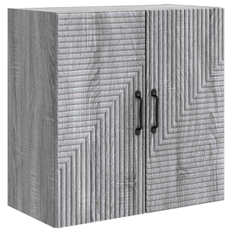 vidaXL Τοίχου Ντουλάπα Γκρι Sonoma 59 x 31 x 60 εκ Επεξεργασμένο Ξύλο