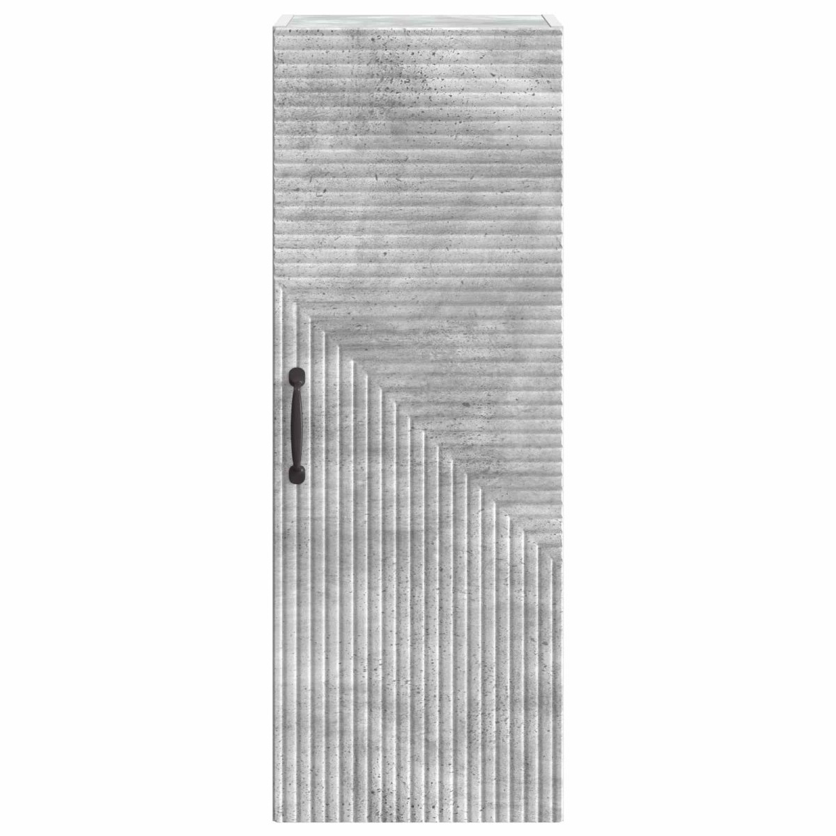 vidaXL Τοίχου Ντουλάπα Γκρι Σκυροδέματος 33 x 34,5 x 90 εκ