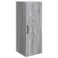 vidaXL Τοίχου Ντουλάπα Γκρι Sonoma 33 x 34,5 x 90 εκ