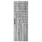 vidaXL Τοίχου Ντουλάπα Γκρι Sonoma 33 x 34,5 x 90 εκ