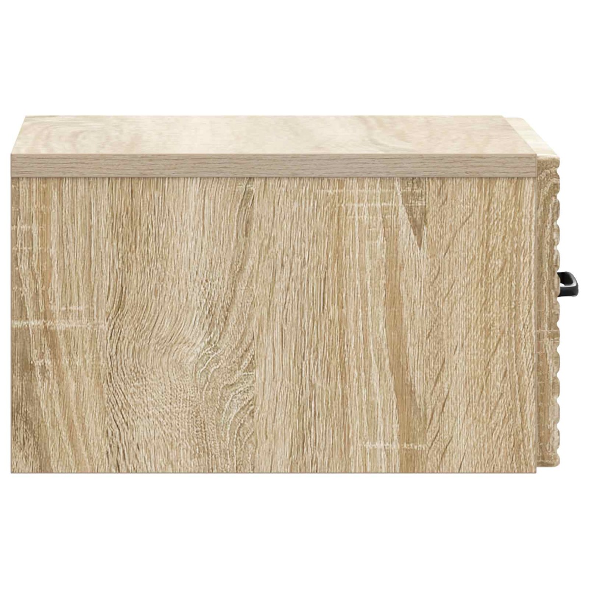 vidaXL Τοίχου Κρεμαστό Κομοδίνο Sonoma Δρυς 34,5 x 33 x 20 εκ.