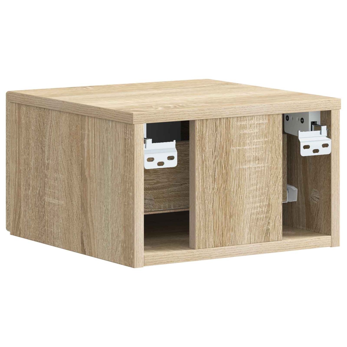 vidaXL Τοίχου Κρεμαστό Κομοδίνο Sonoma Δρυς 34,5 x 33 x 20 εκ.