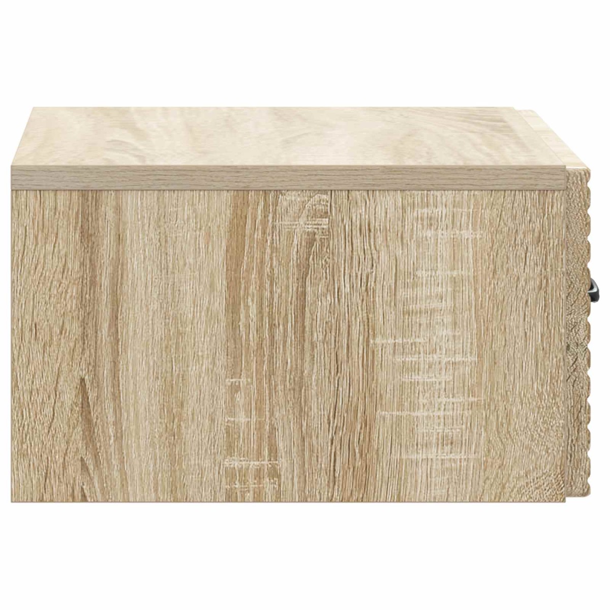 vidaXL Τοίχου Κρεμαστό Κομοδίνο Sonoma Δρυς 49 x 34,5 x 20 εκ.