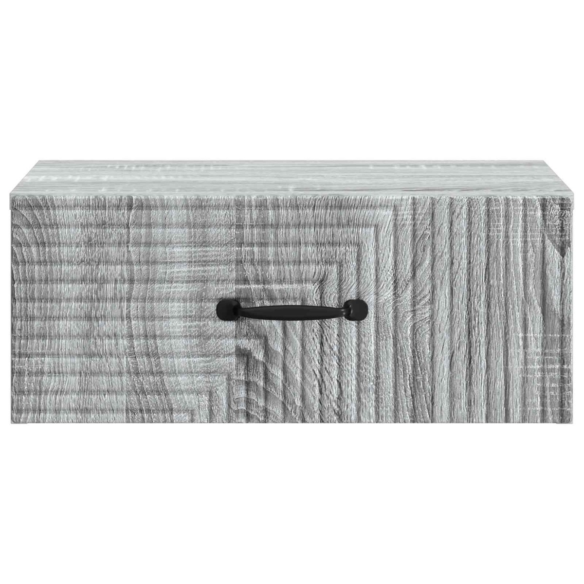 vidaXL Τοίχου Κρεμαστό Κομοδίνο 2 τεμ. Γκρι Sonoma 49 x 34,5 x 20 εκ.