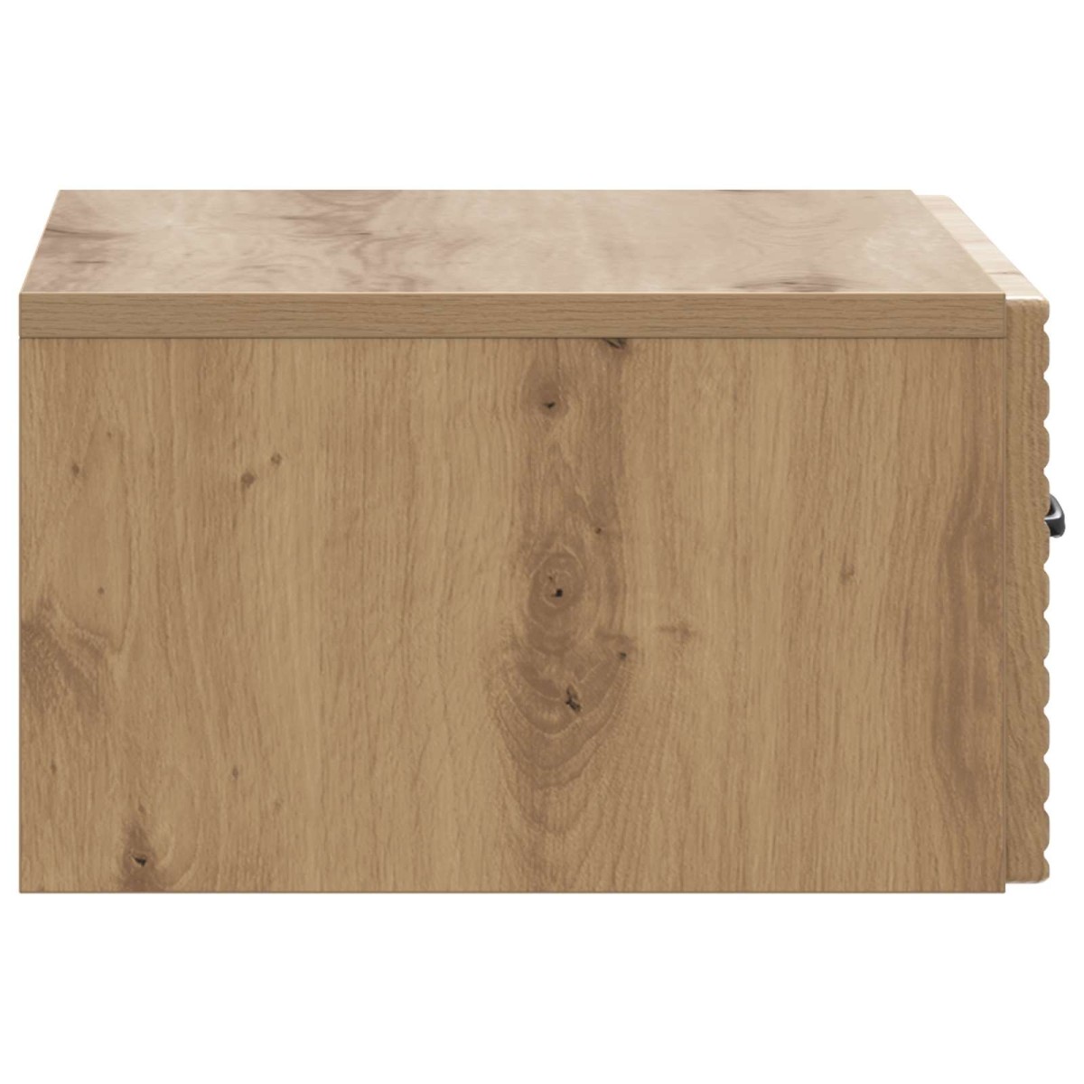 vidaXL Τοίχου Κρεμαστό Κομοδίνο Artisan Δρυς 49 x 34,5 x 20 εκ.