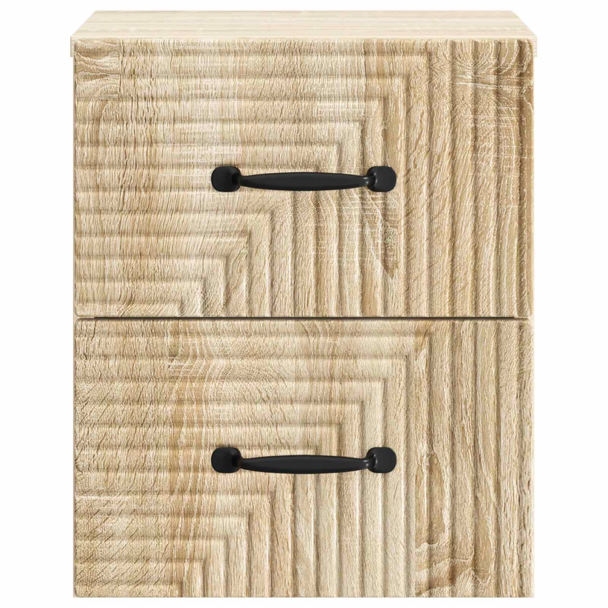 vidaXL Τοίχου Κρεμαστό Κομοδίνο Sonoma Δρυς 34,5 x 33 x 40 εκ