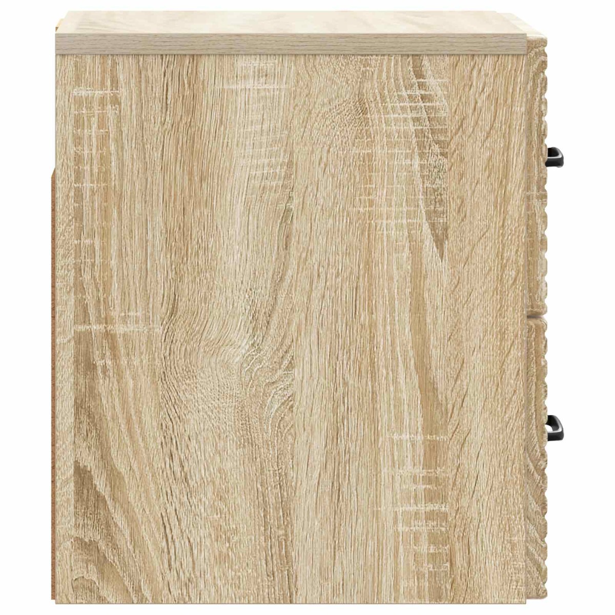 vidaXL Τοίχου Κρεμαστό Κομοδίνο Sonoma Δρυς 34,5 x 33 x 40 εκ