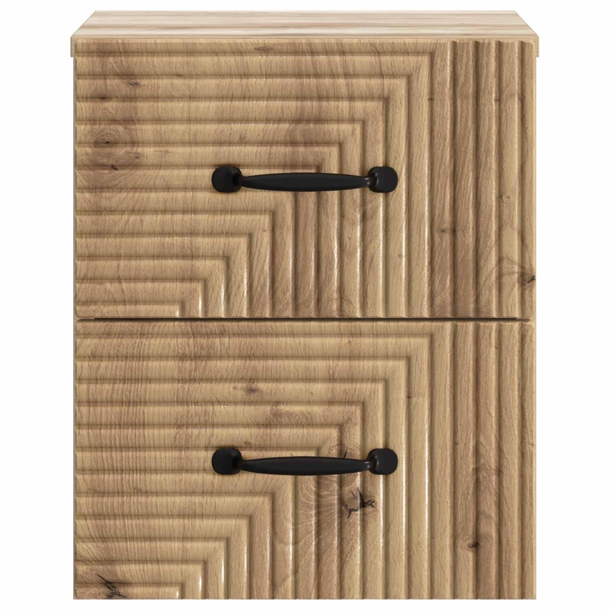 vidaXL Τοίχου Κρεμαστό Κομοδίνο Artisan Δρυς 34,5 x 33 x 40 εκ