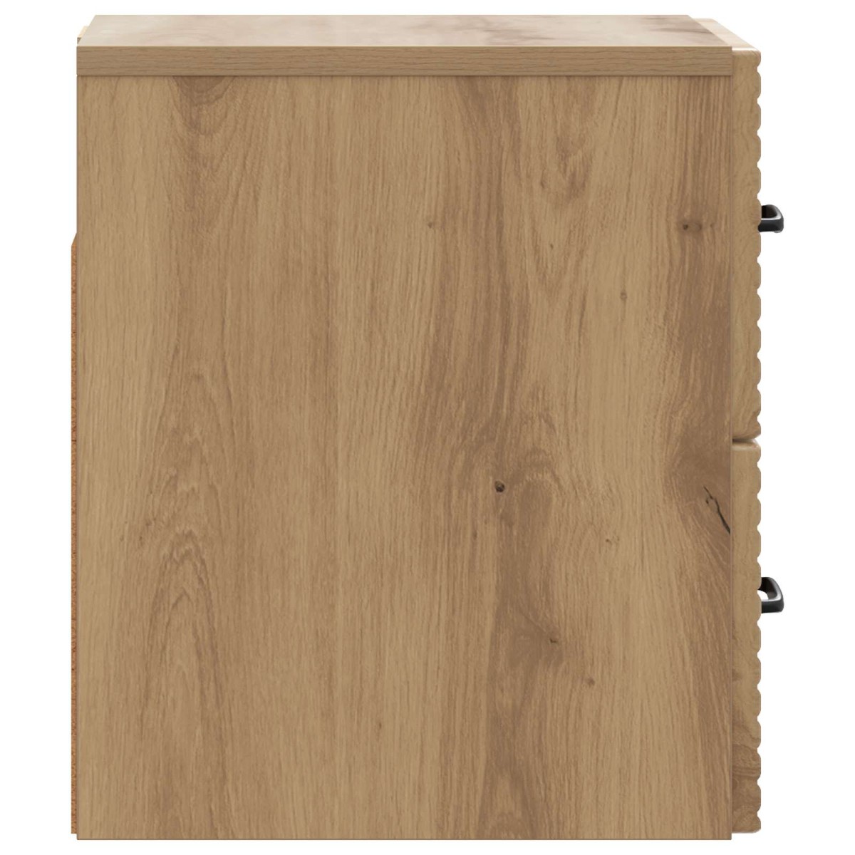 vidaXL Τοίχου Κρεμαστό Κομοδίνο Artisan Δρυς 34,5 x 33 x 40 εκ