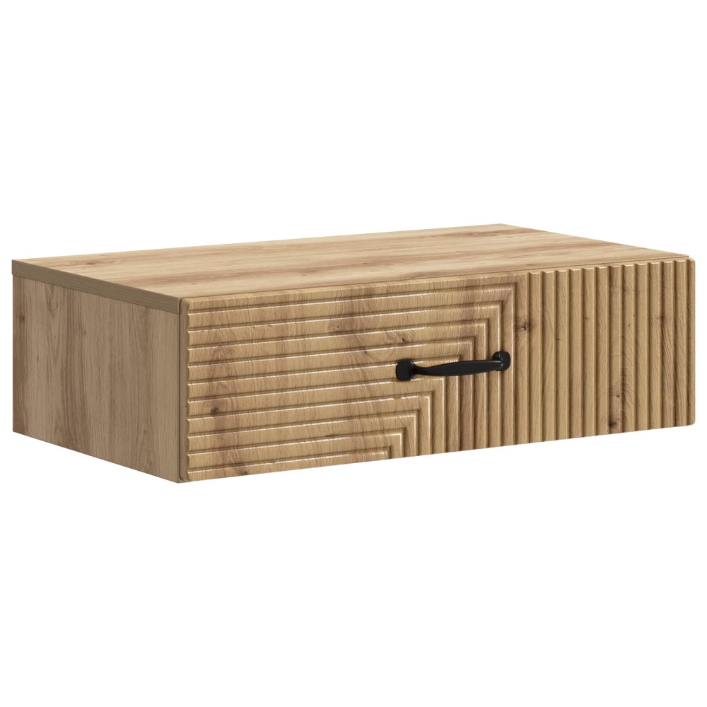 vidaXL Τραπεζάκι Τοίχου 59 x 34,5 x 17 εκ. Επεξεργασμένο Ξύλο