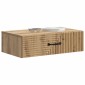 vidaXL Τραπεζάκι Τοίχου 59 x 34,5 x 17 εκ. Επεξεργασμένο Ξύλο