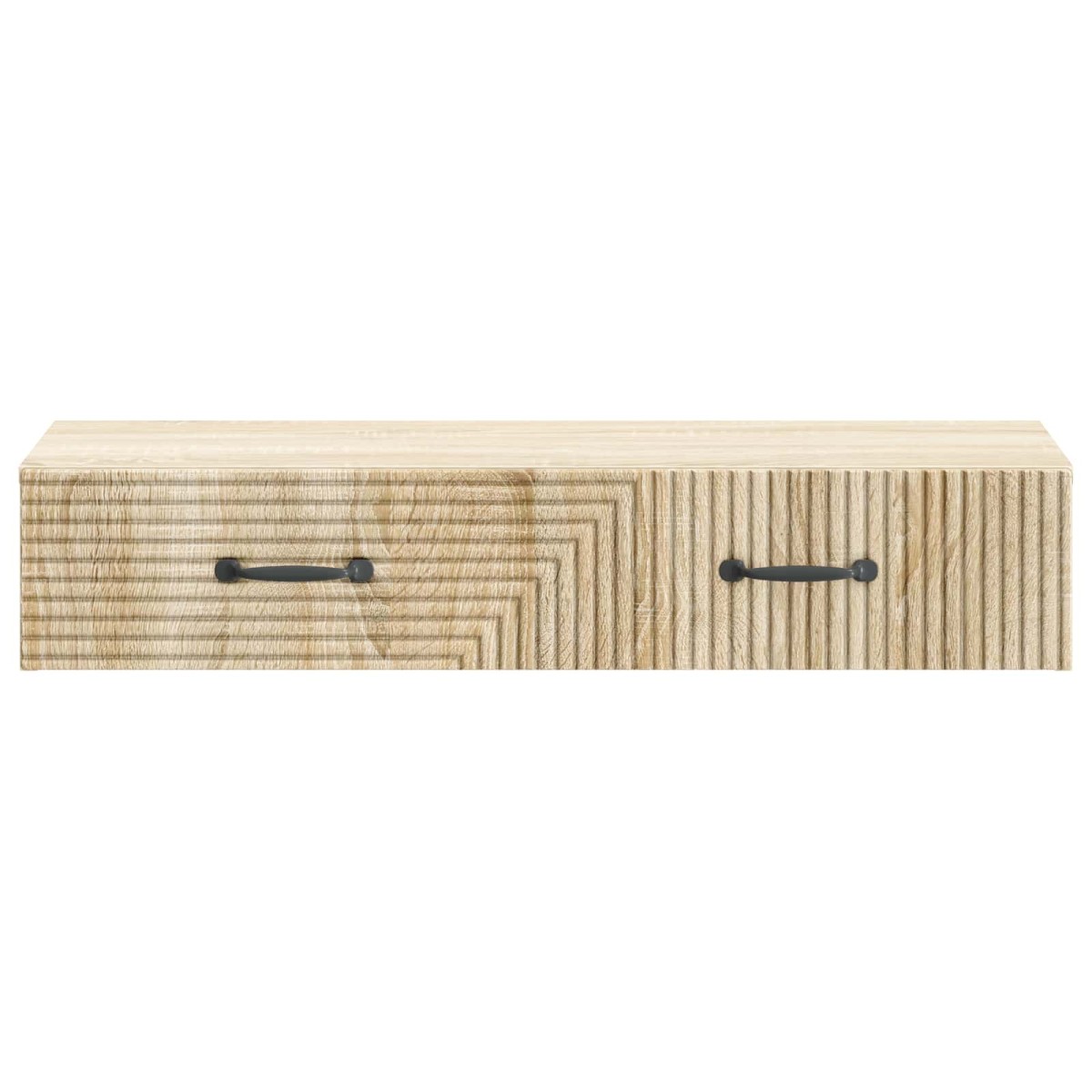 vidaXL Τραπεζάκι Τοίχου Sonoma Δρυς 87,5 x 34,5 x 17 εκ.