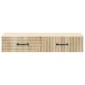 vidaXL Τραπεζάκι Τοίχου Sonoma Δρυς 87,5 x 34,5 x 17 εκ.