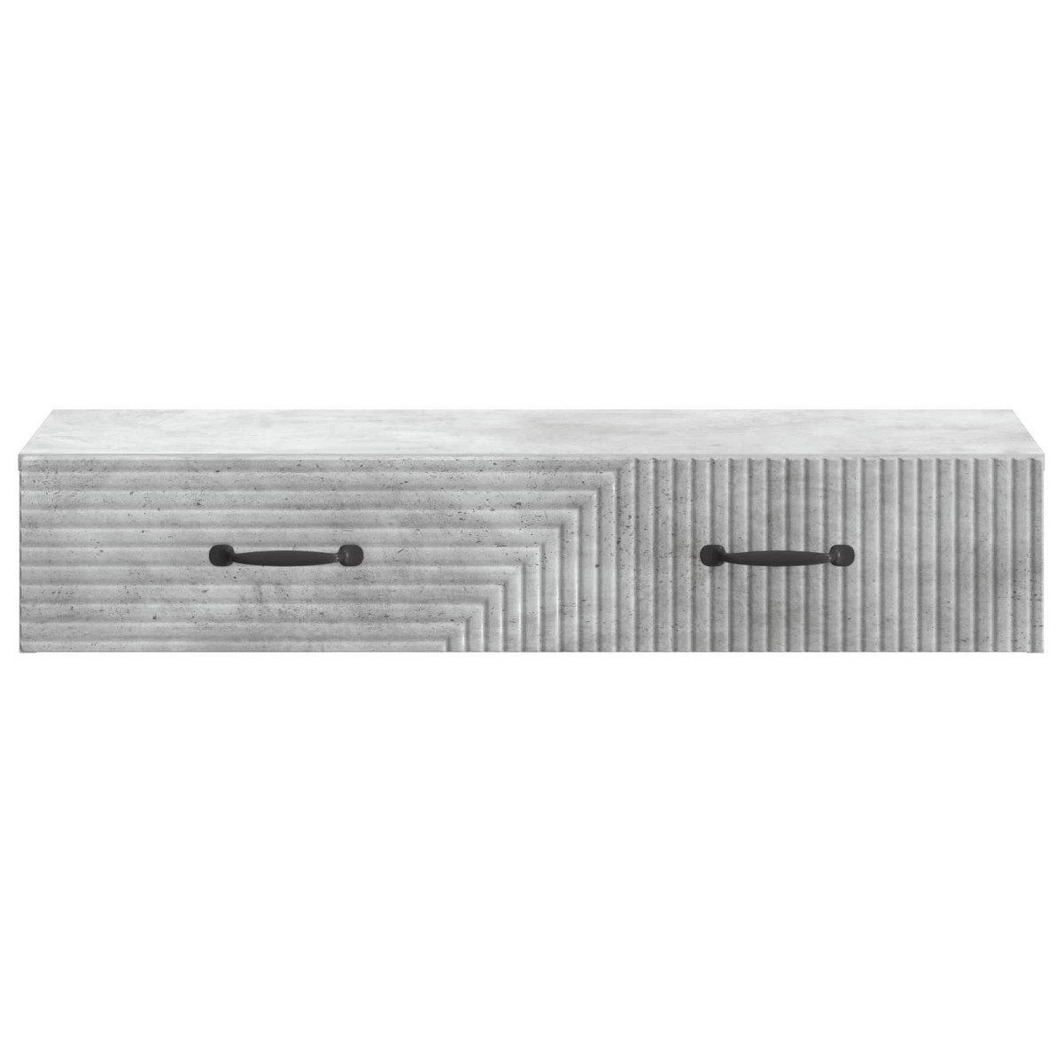 vidaXL Τραπεζάκι Τοίχου Γκρι Σκυροδέματος 87,5 x 34,5 x 17 εκ.