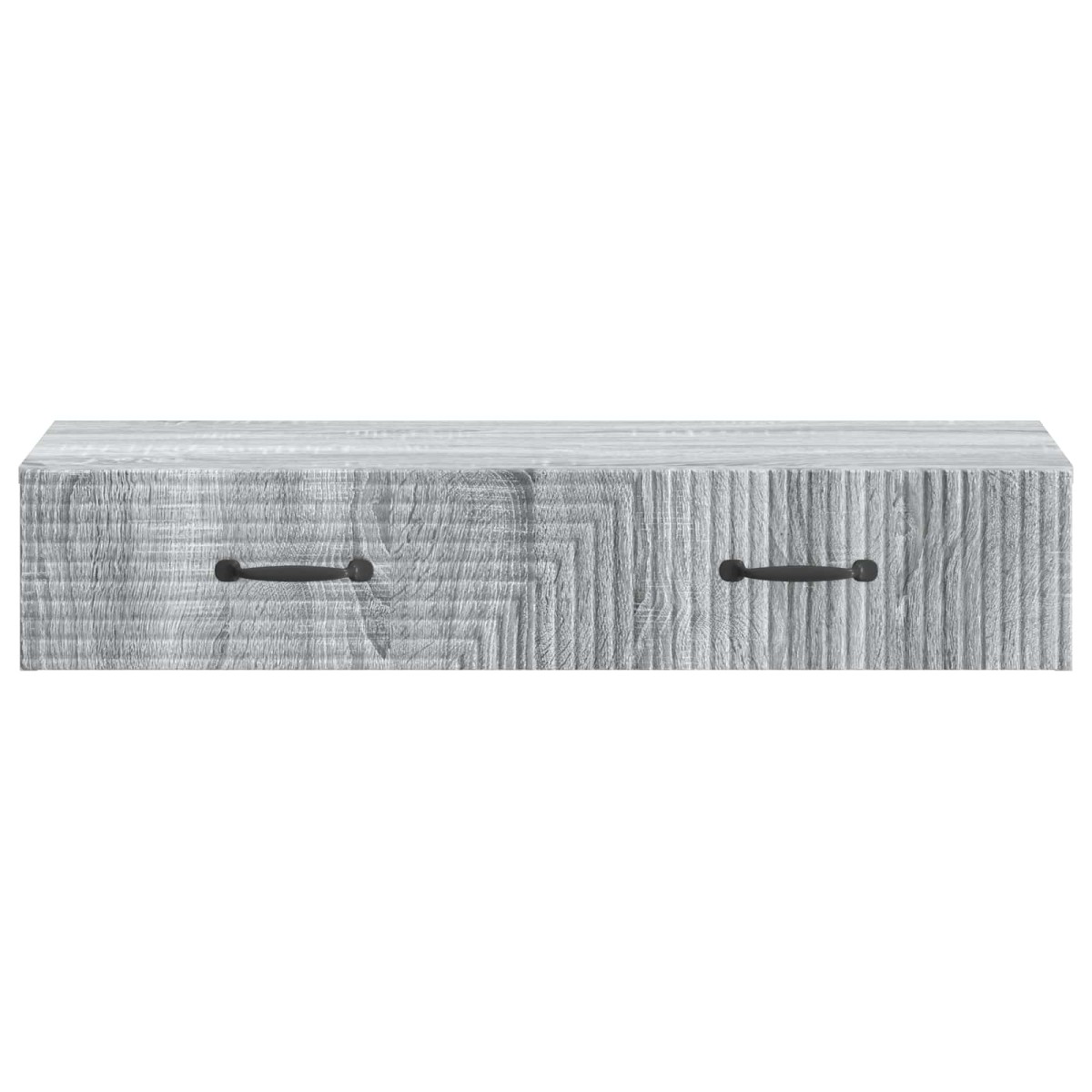 vidaXL Τραπεζάκι Τοίχου Γκρι Sonoma 87,5 x 34,5 x 17 εκ.