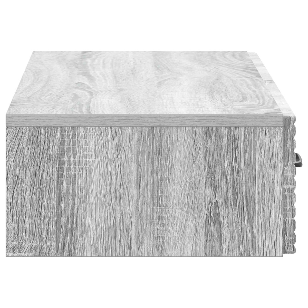 vidaXL Τραπεζάκι Τοίχου Γκρι Sonoma 87,5 x 34,5 x 17 εκ.