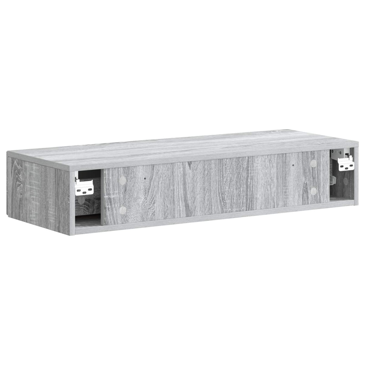 vidaXL Τραπεζάκι Τοίχου Γκρι Sonoma 87,5 x 34,5 x 17 εκ.