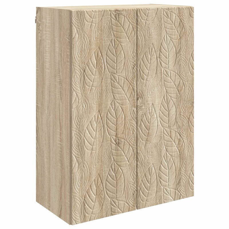 vidaXL Τοίχου Ντουλάπα Sonoma Δρυς 66 x 34,5 x 90 εκ