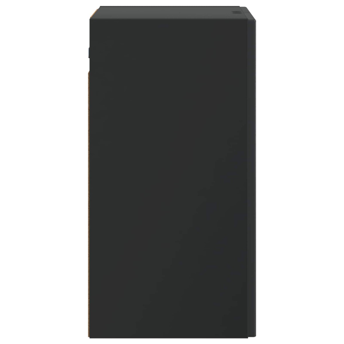vidaXL Τοίχου Ντουλάπα Μαύρο 59 x 31 x 60 εκ Επεξεργασμένο Ξύλο