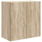 vidaXL Τοίχου Ντουλάπα Sonoma Δρυς 59 x 31 x 60 εκ Επεξεργασμένο Ξύλο
