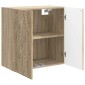 vidaXL Τοίχου Ντουλάπα Sonoma Δρυς 59 x 31 x 60 εκ Επεξεργασμένο Ξύλο
