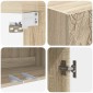 vidaXL Τοίχου Ντουλάπα Sonoma Δρυς 59 x 31 x 60 εκ Επεξεργασμένο Ξύλο