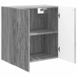 vidaXL Τοίχου Ντουλάπα Γκρι Sonoma 59 x 31 x 60 εκ Επεξεργασμένο Ξύλο