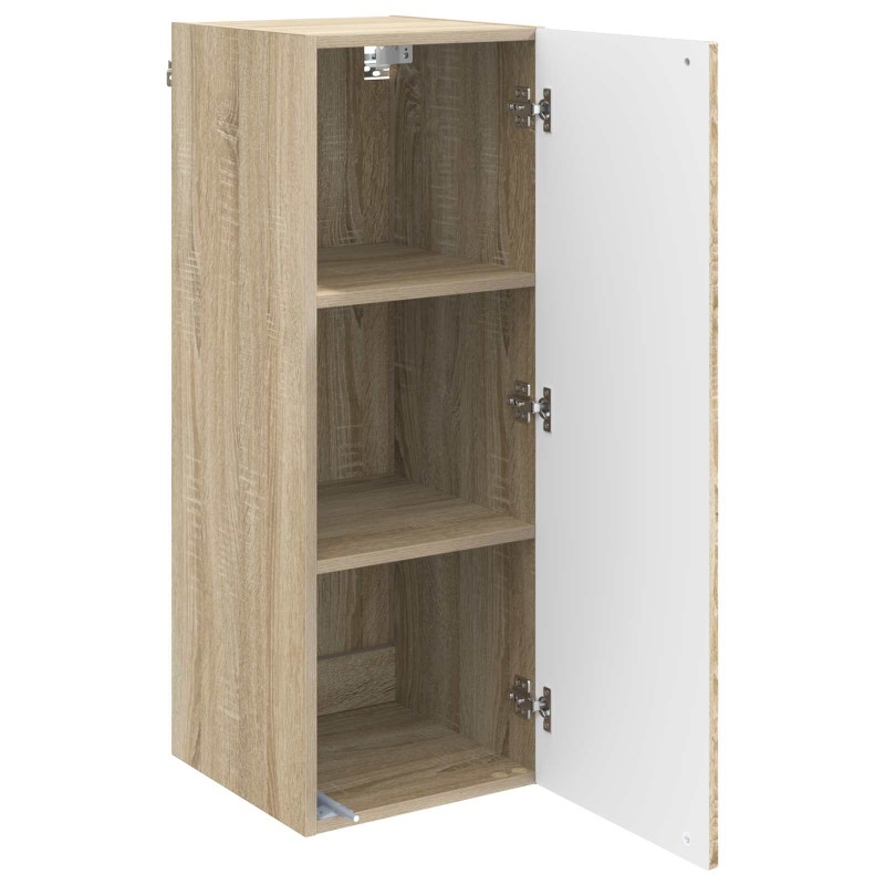vidaXL Τοίχου Ντουλάπα Sonoma Δρυς 33 x 34,5 x 90 εκ