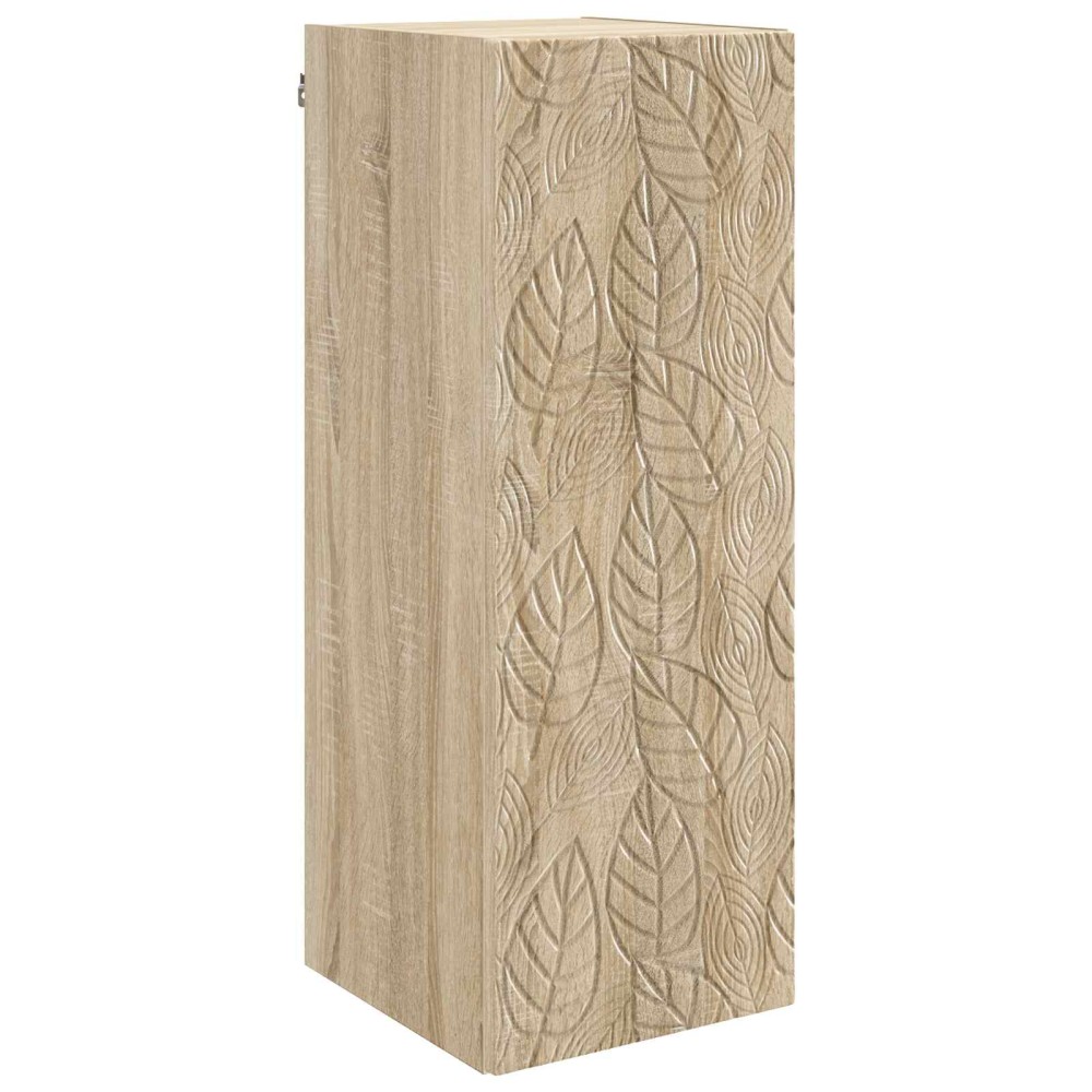 vidaXL Τοίχου Ντουλάπα Sonoma Δρυς 33 x 34,5 x 90 εκ